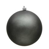 Vickerman 481998 - 2.75" Pewter Matte UV Treated Ball Christmas Tree Ornament (12 pack) (N590787DMV)