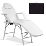 Costway 73 Inch Portable Tattoo Salon Facial Bed Massage Table