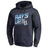 Men's Fanatics Branded Navy Tampa Bay Rays Hometown Collection Up Pullover Hoodie