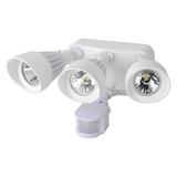 Morris 72565 - 36 Watt 120/240 Volt White 3000K Natural White LED Security Light with Motion Sensor