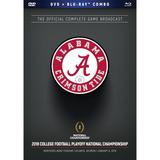 Alabama Crimson Tide College Football Playoff 2017 National Champions DVD & Blu-Ray Set