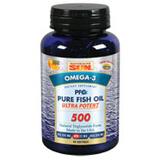 "Health From The Sun, PFO Pure Fish Oil Ultra Potent 500, 90 Softgels"