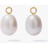 Classic Baroque Pearl Earring Drops - Metallic - Annoushka Earrings