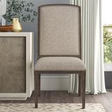 Hooker Furniture Rhapsody Side Chair Wood/Upholstered/Fabric in Brown, Size 46.0 H x 22.0 W x 26.0 D in | Wayfair 5070-75410