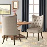 Hooker Furniture Rhapsody Dining Chair Upholstered/Fabric in Brown, Size 45.5 H x 26.75 W x 30.75 D in | Wayfair 5070-75511