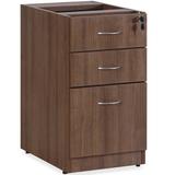 Lorell Essentials 3-Drawer Vertical Filing Cabinet Wood in Brown, Size 31.5 H x 24.0 W x 18.1 D in | Wayfair LLR69985