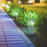 Pure Garden 1-Light LED Pathway Light Plastic, Size 15.0 H x 1.75 W x 1.75 D in | Wayfair M150090
