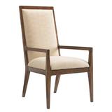 Tommy Bahama Home Island Fusion Natori Dining Chair Upholstered/Fabric in Yellow, Size 42.5 H x 24.0 W x 28.0 D in | Wayfair 01-0556-881-01