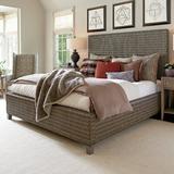 Tommy Bahama Home Cypress Point Low Profile Standard Bed in Gray, Size 61.25 H x 65.5 W x 88.5 D in | Wayfair 01-0562-133c