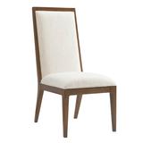 Tommy Bahama Home Island Fusion Slat Back Side Chair Upholstered/Fabric in White, Size 42.5 H x 20.0 W x 28.0 D in | Wayfair 01-0556-880-02