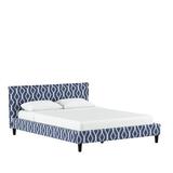 George Oliver Baxman Standard Bed Upholstered/Metal in White, Size 36.0 H x 63.0 W x 84.0 D in | Wayfair VKGL7627 34829890