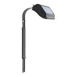 Whitehall Products Solar Powered Flood Light Plastic/Metal in Black, Size 6.88 H x 3.0 W x 6.75 D in | Wayfair 14164