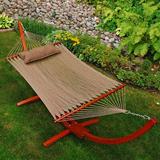 World Menagerie Patrick Polyester Hammock w/ Stand Polyester, Size 45.0 H x 36.0 W in | Wayfair WRMG2707 42511335