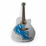 Woodrow Detroit Lions Acoustic Guitar
