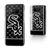 "Chicago White Sox Galaxy S8 Stripe Clear Case"