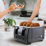 Better Chef 4 Slice Toaster w/ Dual-Control, Size 7.2 H x 9.0 W x 10.2 D in | Wayfair 95080213M