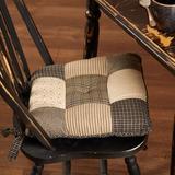 August Grove® Millicent Chair Pad Cushion Cotton Blend in Brown, Size 3.0 H x 14.0 W x 14.0 D in | Wayfair AGTG4906 43369907