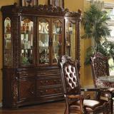 Astoria Grand Welles Lighted China Cabinet Wood in Brown, Size 91.0 H x 75.0 W x 21.0 D in | Wayfair ARGD2816 42769686