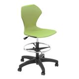 Marco Group Inc. Apex Series Drafting Chair in Green, Size 28.0 H in | Wayfair 38203-32BK-AAP