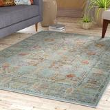 Blue/Brown/Gray Area Rug - Ophelia & Co. Chantae Oriental Stone Blue/Gray/Beige Area Rug Polyester in Blue/Brown/Gray | Wayfair BNGL8709 43681199