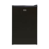 Black + Decker BCRK Series 4.3 cu. ft. Freestanding Mini Fridge w/ Freezer blackStainless Steel, Size 32.72 H x 20.63 W x 20.94 D in | Wayfair