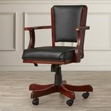 Darby Home Co Maynes High-Back Bankers Chair Upholstered in Brown, Size 30.0 H x 22.0 W in | Wayfair DBHC5201 27277747