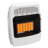 Dyna-Glo 18,000 BTU Natural Gas Infrared Wall Mounted Heater in White, Size 26.18 H x 22.05 W x 11.02 D in | Wayfair IR18NMDG-1