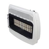 Dyna-Glo Natural Gas Infrared Wall Mounted Heater in White, Size 26.18 H x 29.02 W x 11.22 D in | Wayfair IR30NMDG-1
