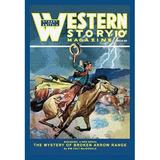 Buyenlarge Western Story Magazine: Broken Arrow Range Vintage Advertisement in Blue/Brown, Size 36.0 H x 24.0 W x 1.5 D in | Wayfair