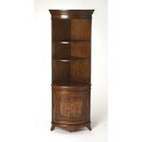 Fleur De Lis Living Richview Curio Cabinet Wood in Brown, Size 73.0 H x 24.0 W x 17.0 D in | Wayfair FDLL5004 41922808