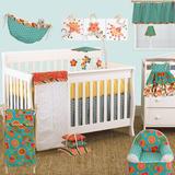 Harriet Bee Royston 9 Piece Crib Bedding Set Cotton Blend in Blue/Orange/Yellow | Wayfair HBEE4911 41566165