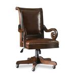 Hooker Furniture European Renaissance II Task Chair Upholstered, Wood in Black/Brown, Size 42.0 H x 23.5 W x 28.75 D in | Wayfair 374-30-220