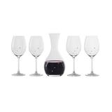 Latitude Run® Hertzel 5 Piece Wine Decanter Set Crystal, Size 10.25 H x 5.0 W in | Wayfair LDER3375 42182370