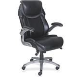 Lorell Wellness by Design Executive Chair Upholstered in Black/Gray, Size 30.0 W x 27.8 D in | Wayfair 47921