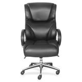 La-Z-Boy Executive Chair Upholstered, Leather in Black/Gray, Size 26.0 W x 21.7 D in | Wayfair 48080