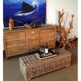 Union Rustic Sandee Sideboard Wood in Brown, Size 35.5 H x 69.0 W x 18.0 D in | Wayfair UNRS2739 40162971