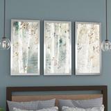 Union Rustic A Woodland Walk III - Picture Frame Multi-Piece Image Print Set Plastic/Acrylic in Gray/Green | Wayfair UNRS5384 44481766