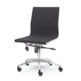 Winport Industries Dynamic Conference Chair Upholstered/Metal in Gray/Black, Size 36.0 H x 20.0 W x 23.0 D in | Wayfair WDY-8712N-B