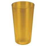 Winco Textured Tumblers Pebbled 16 oz. Plastic Drinking Glass Plastic in Brown, Size 13.0 H x 3.3 W in | Wayfair PTP-16A
