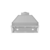 ZLINE 28" Outdoor Series 400 CFM Ducted Insert Range Hood in Brushed 304 Stainless Steel in Gray, Size 14.2 H x 28.0 W x 15.0 D in | Wayfair