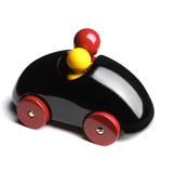 Playsam Streamliner Model Rally Car Wood in Black, Size 2.25 H x 5.0 W in | Wayfair 21155