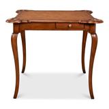 Sarreid Ltd 36" Cards Table, Leather, Size 30.0 H x 36.0 W x 36.0 D in | Wayfair 75-3