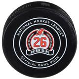 Patrik Elias New Jersey Devils Unsigned February 24 2018 Retirement Night Official Game Puck