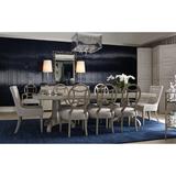 Bernhardt Criteria 9 - Piece Dining Set Wood/Upholstered Chairs in Brown/Gray, Size 30.0 H in | Wayfair