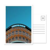 Brooklyn Dodgers Ebbets Field 5-Pack Minimalist Postcard Set