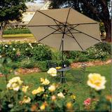 Coolaroo 11' Market Umbrella Metal in Brown | Wayfair 317171