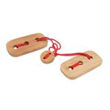 Red Omed-Omedan,'Fair Trade Handmade Teak Wood Pub Style Puzzle'
