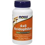 "Acidophilus 4 X 6, 120 Caps, NOW Foods"