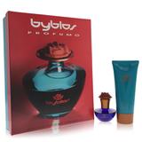 Byblos For Women By Byblos Gift Set - 1.68 Oz Eau De Parfum Spray + 6.75 Body Lotion --