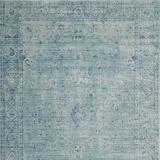 Brynner Vintage Performance Area Rug - Teal/Multi, 5' x 8' - Frontgate